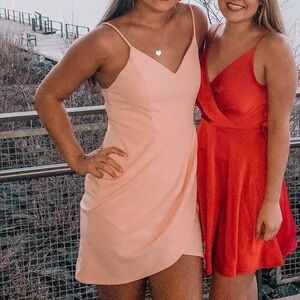 Light Pink Mini Dress